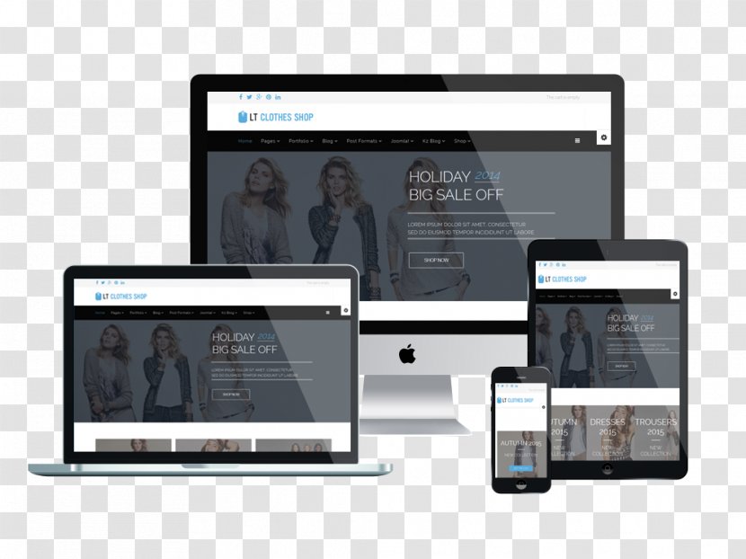 Responsive Web Design Joomla Template System WordPress - Vote Online Transparent PNG