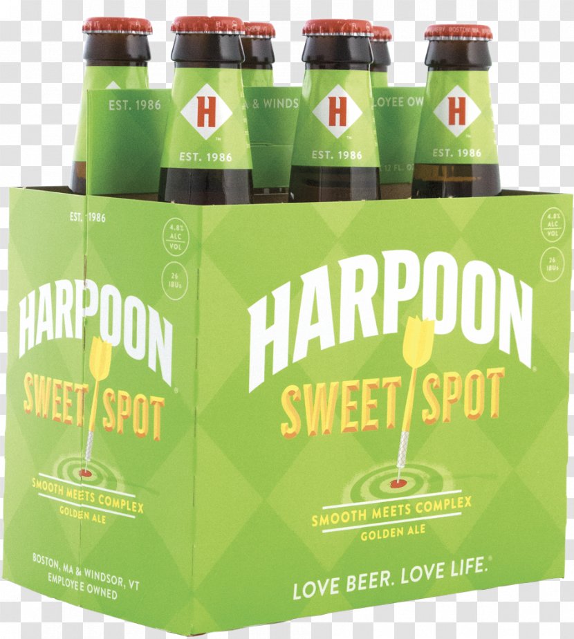 Beer Bottle Harpoon Brewery IPA Brooklyn Transparent PNG