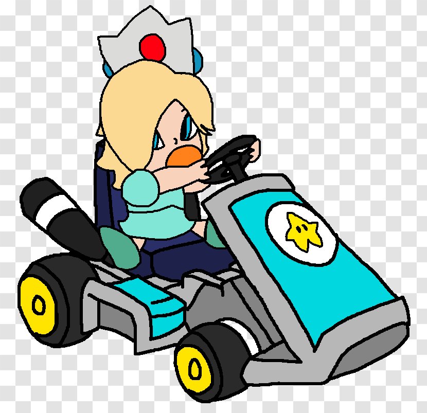 Super Mario Kart Rosalina Bowser Wii Transparent PNG