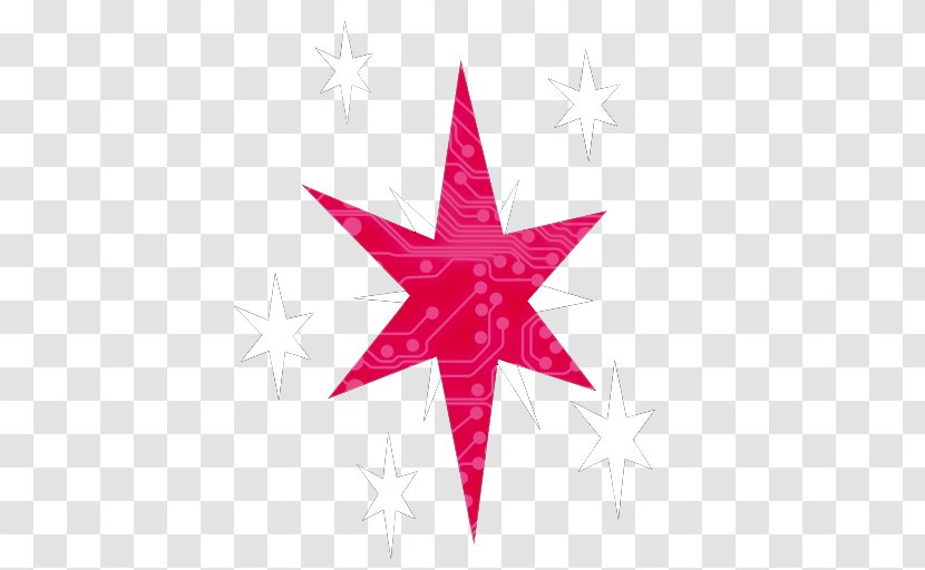 Sunset Shimmer - Applejack - Star Pink Transparent PNG