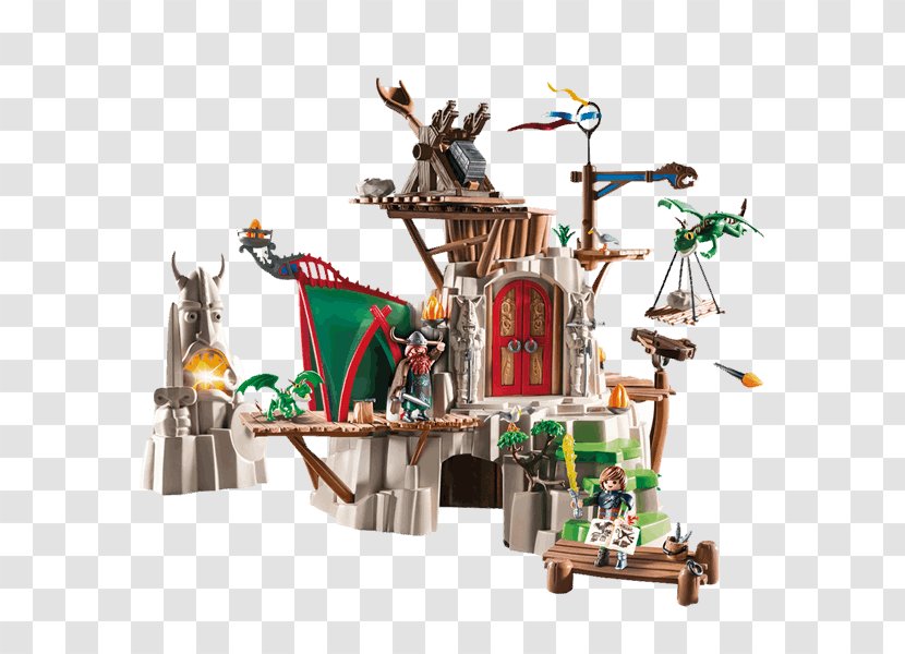 Playmobil How To Train Your Dragon Berk Playset Eret Toy - Dragons Transparent PNG