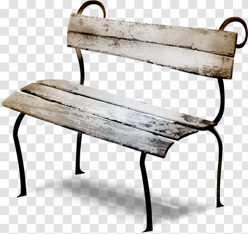 Bench Seat Chair Clip Art - Outdoor Furniture Transparent PNG