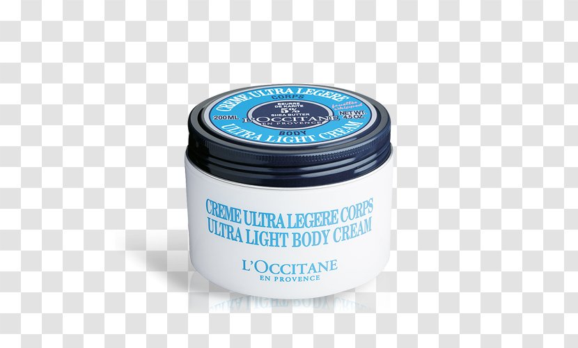 Lotion L'Occitane En Provence Shea Butter Ultra Rich Body Cream - Skin - Nut Transparent PNG