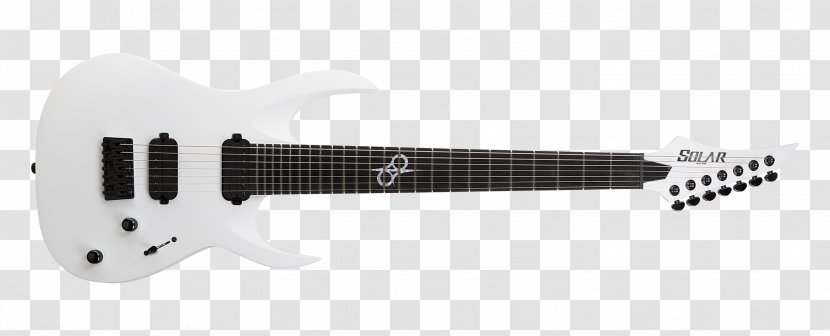 Electric Guitar Seven-string Guitarist Schecter Research Transparent PNG