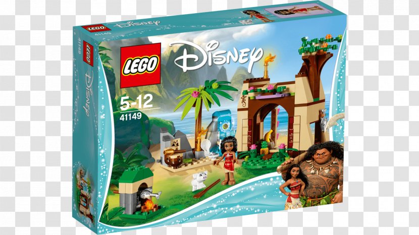 LEGO 41149 Disney Moana’s Island Adventure 41150 Ocean Voyage Lego Toy - Moana Transparent PNG