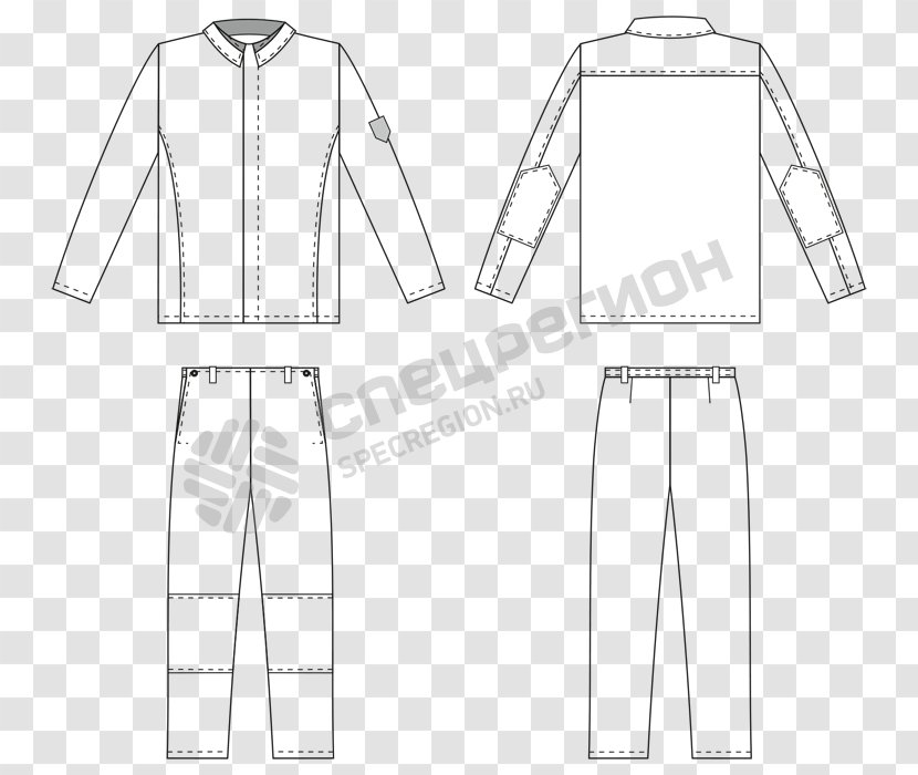 Dress Clothing Sleeve Outerwear Uniform - Chika Transparent PNG