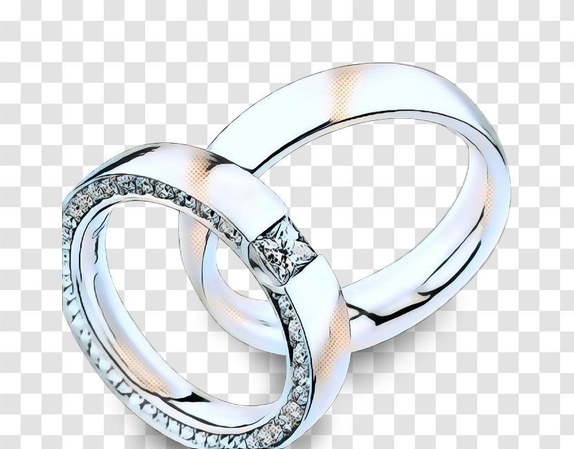 Wedding Ring Silver - Ceremony Supply - Titanium Mineral Transparent PNG