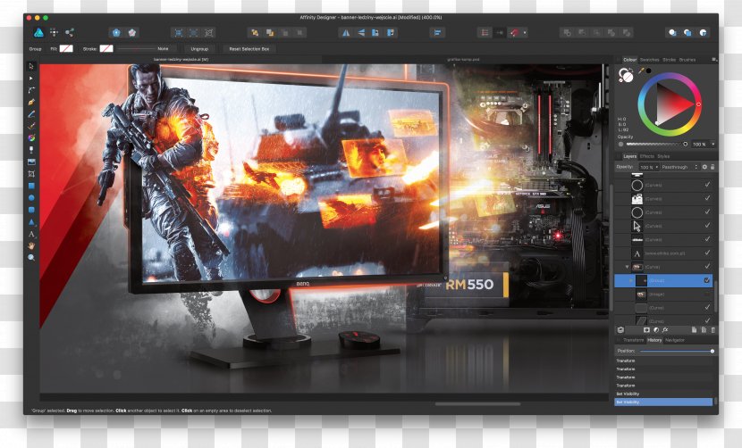 Battlefield 4 Video Game Computer Software Multimedia - Electronics - Affinity Designer Transparent PNG