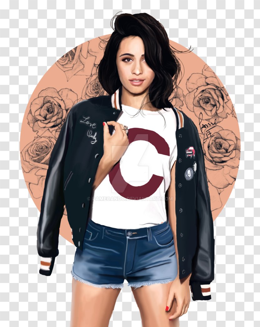 Camila Cabello Magazine All These Years Seventeen - T Shirt - Hair Transparent PNG