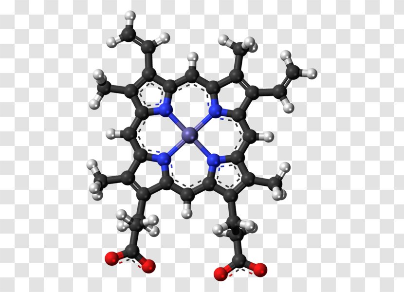 Phthalocyanine Blue BN Molecule Coordination Complex Porphyrin - Flower - Silhouette Transparent PNG
