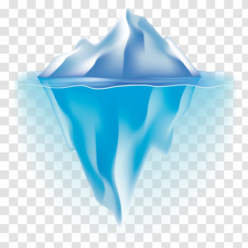 Iceberg Royalty-free Photography Illustration - Blue - Vector Island Rocks Transparent PNG