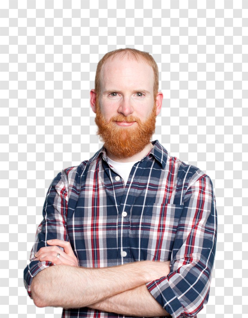 Beard Stand-up Comedy Comedian Facial Hair - Plaid Transparent PNG