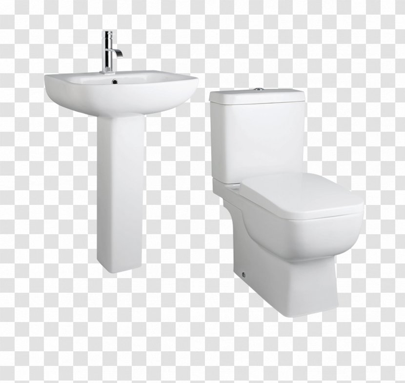 Toilet & Bidet Seats Bathroom Suite Tap - Plumbing Fixture Transparent PNG