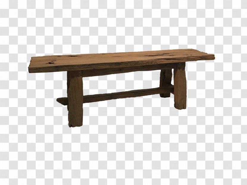 Table Bench Furniture Wood Dining Room - Couch Transparent PNG