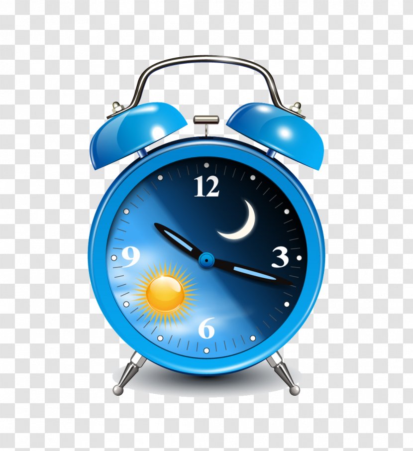 Sleep Cycle Circadian Rhythm Night Melatonin - Blue - Alarm Clock Transparent PNG
