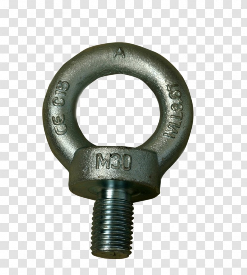 Eye Bolt Steel Rope Galvanization Transparent PNG