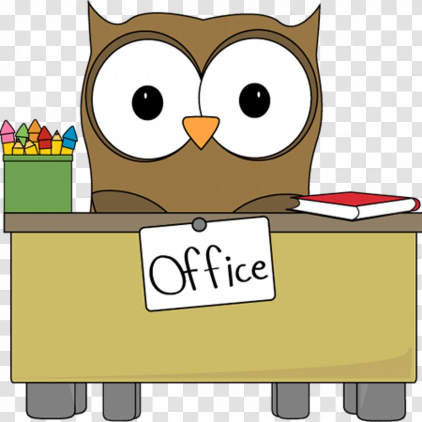 Owl Microsoft Office Desk Clip Art - Artwork Transparent PNG