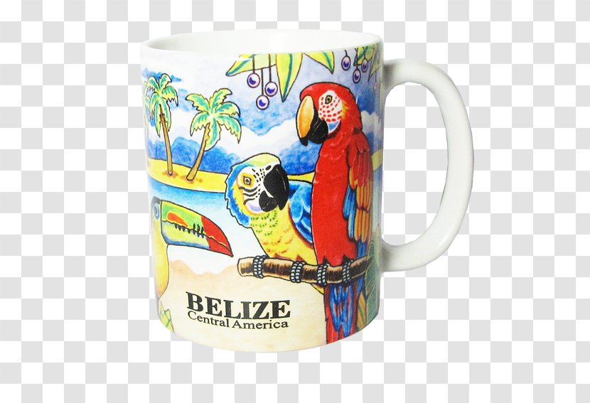 Mug Product Animal - Toucan Belize Transparent PNG