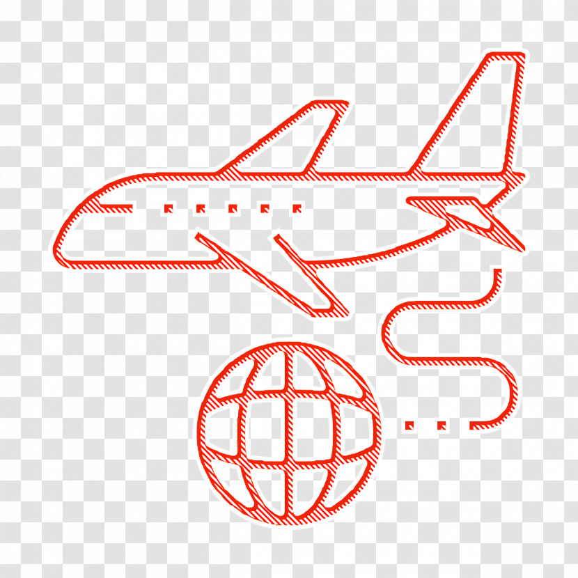 Logistics Icon Plane Icon Transparent PNG