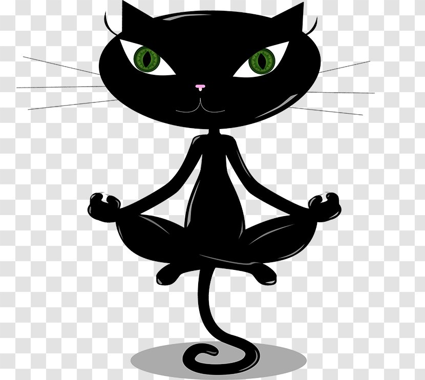 Printed T-shirt Clothing Sleeve - Black Cat - Coaching Transparent PNG