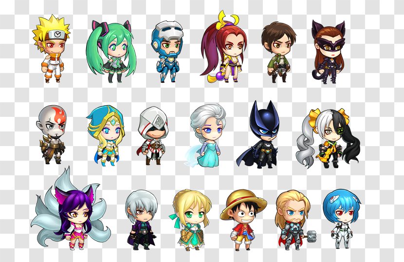 Genki Heroes Character Mobile Game - Frame - Hero Transparent PNG