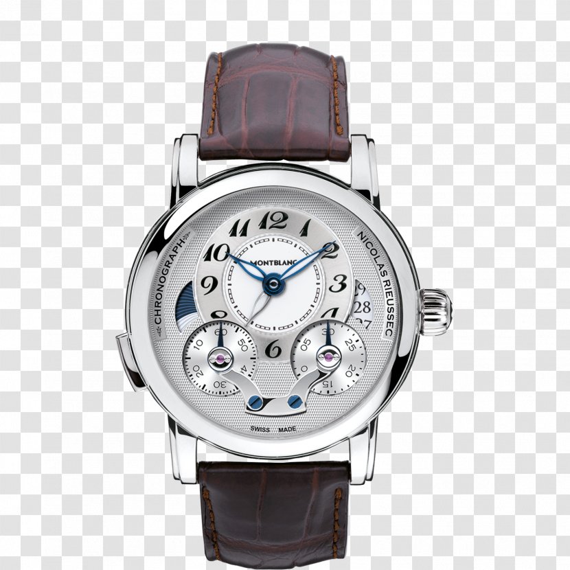 Montblanc Watch Chronograph Luxury Goods Jewellery Transparent PNG