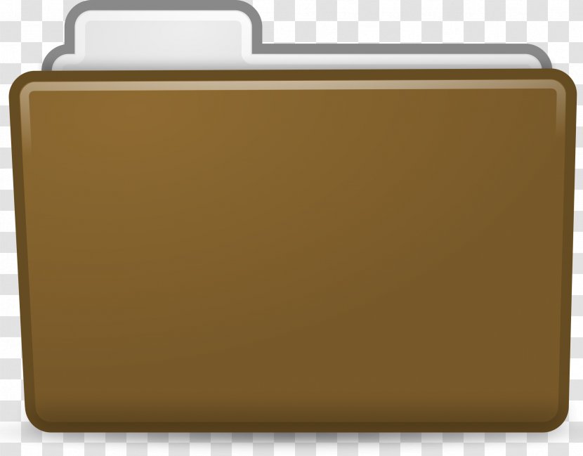 Directory Clip Art - Brown - Folders Transparent PNG