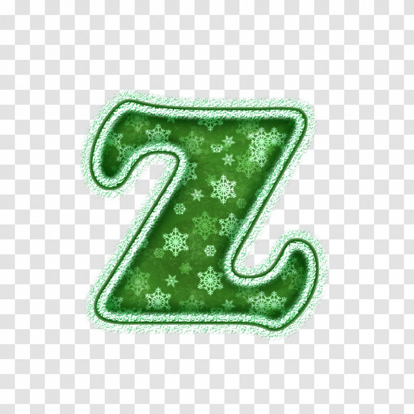 Alphabet Green Letter Image - Idea - Alfabeto Verde Transparent PNG