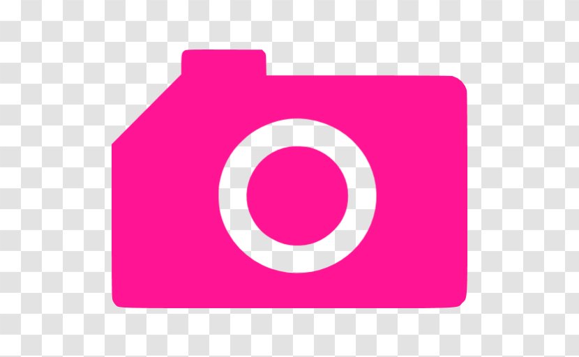 Logo Brand Camera - Pink Transparent PNG