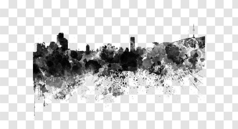 Seoul Stock Photography Watercolor Painting Skyline Transparent PNG