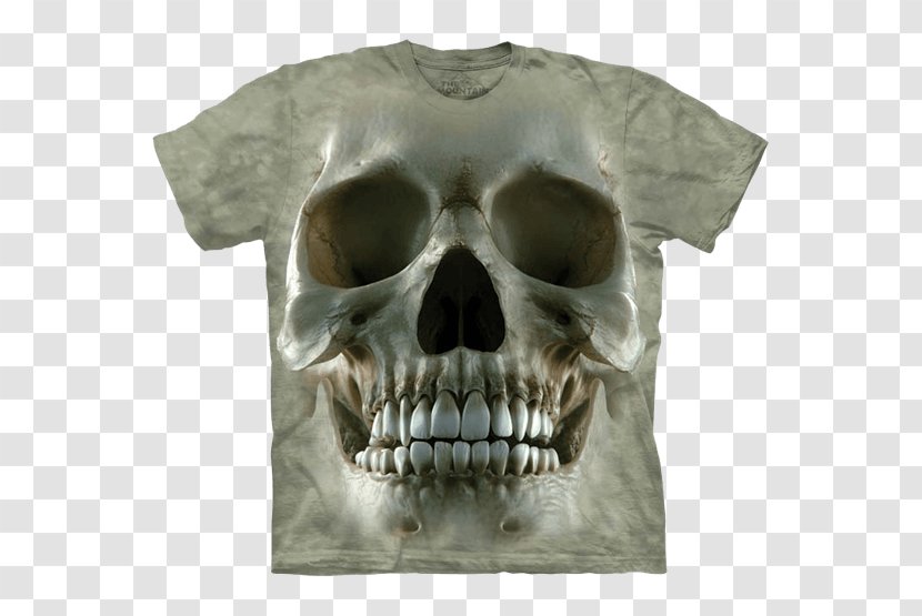 T-shirt Hoodie Clothing Skull - Neck Transparent PNG