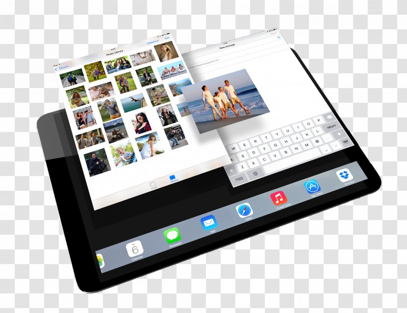 IPad Smartphone Mac Book Pro Apple Handheld Devices - Communication - Ipad Transparent PNG