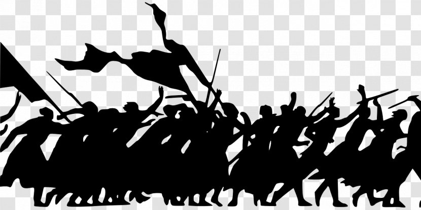 War Clip Art - Silhouette - Soldiers Transparent PNG