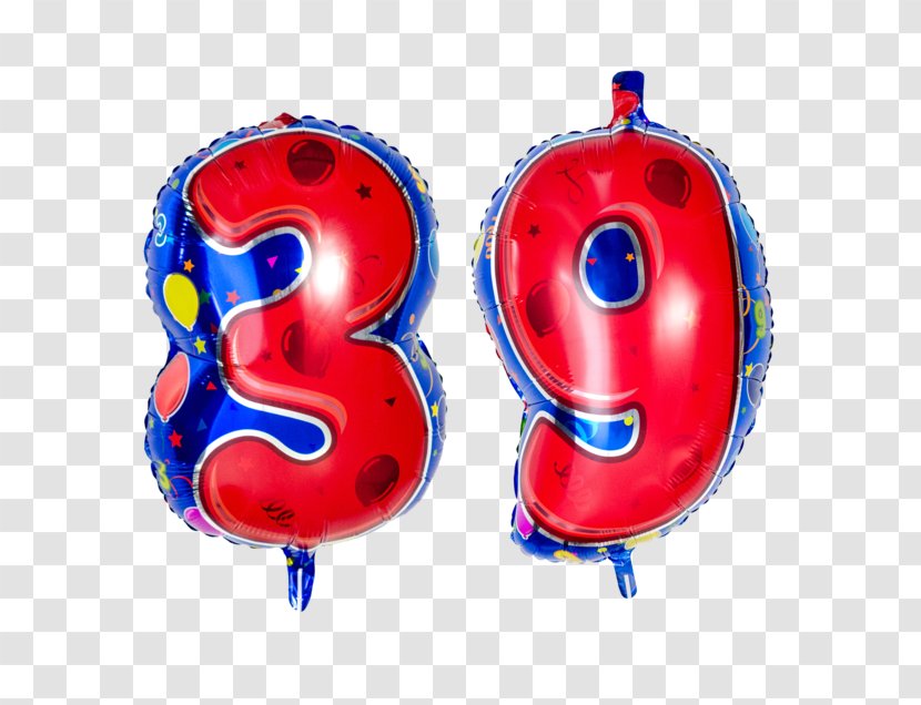 Toy Balloon Birthday Gift - Hot Air - Number 29 Transparent PNG