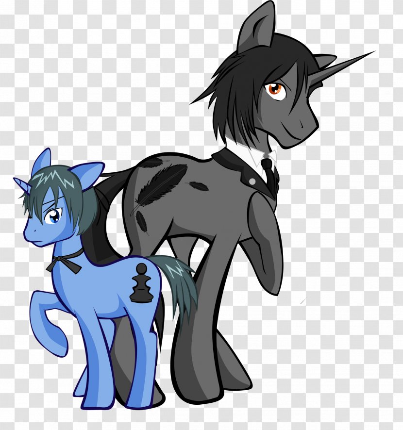 Pony Ciel Phantomhive Rainbow Dash Black Butler - Silhouette - Sebastian Transparent PNG