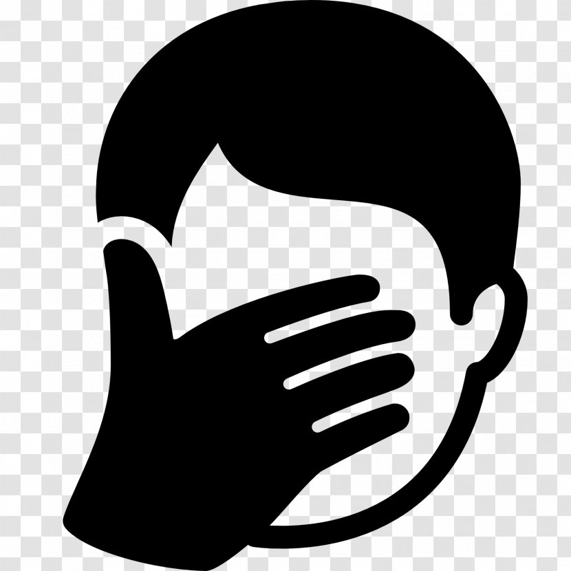 Emoticon Facepalm Smiley Clip Art - Thumb Transparent PNG