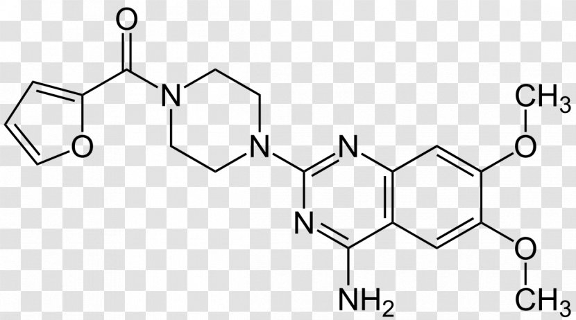Prazosin Pharmaceutical Drug Hypertension Furosemide Structure - Cartoon - Tree Transparent PNG