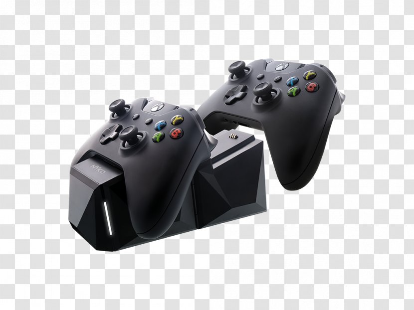 Xbox One Controller Battery Charger Black Video Game - Technology - 360 Wireless Headset Transparent PNG
