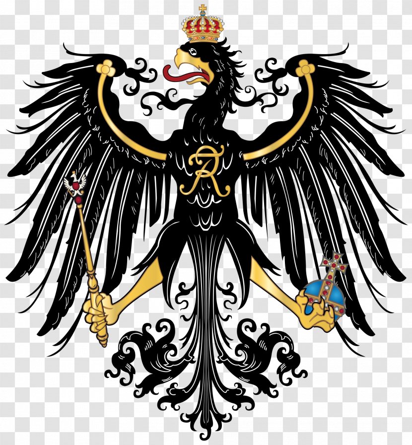 Kingdom Of Prussia Free State Duchy German Empire - Mythical Creature - Usa Gerb Transparent PNG