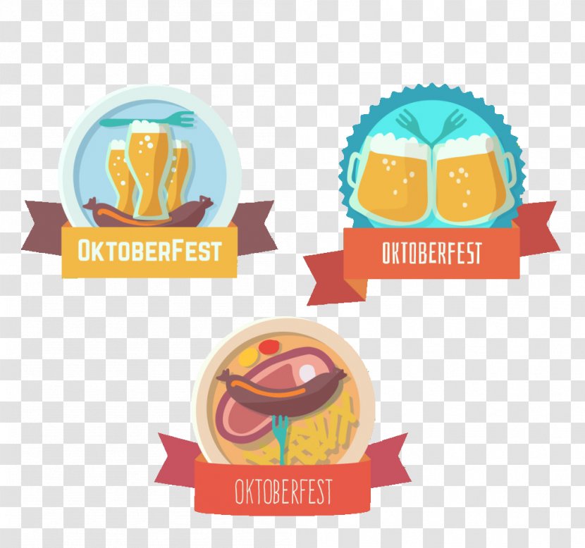 Logo Sausage Illustration - Area - Oktoberfest Badge Transparent PNG