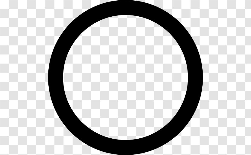 Black Circle Clip Art - Geometric Shape Transparent PNG