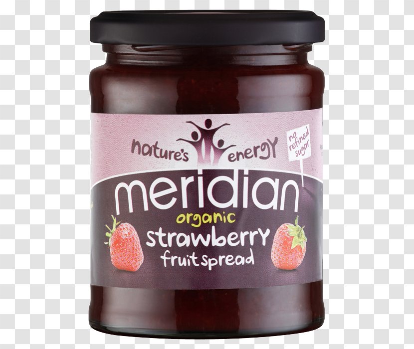 Organic Food Spread Jam Strawberry Fruit - Superfood Transparent PNG