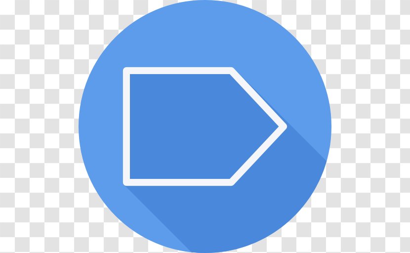 SEMrush Google Play Ranking - Electric Blue - Right Arrow Transparent PNG