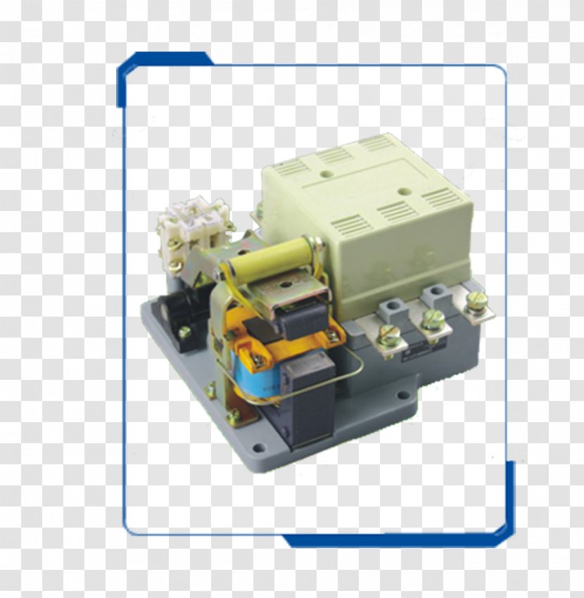 Contactor Alternating Current Electronic Component Relay Capacitor - Technology - Electric Power Transparent PNG