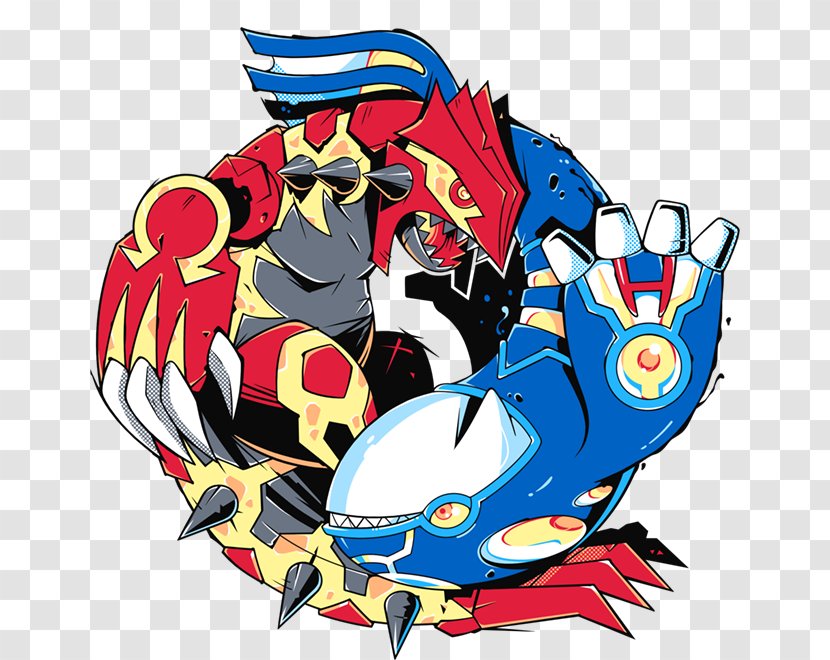Pokémon Omega Ruby And Alpha Sapphire Kyogre Et Groudon Absol - Silhouette - Watercolor Transparent PNG