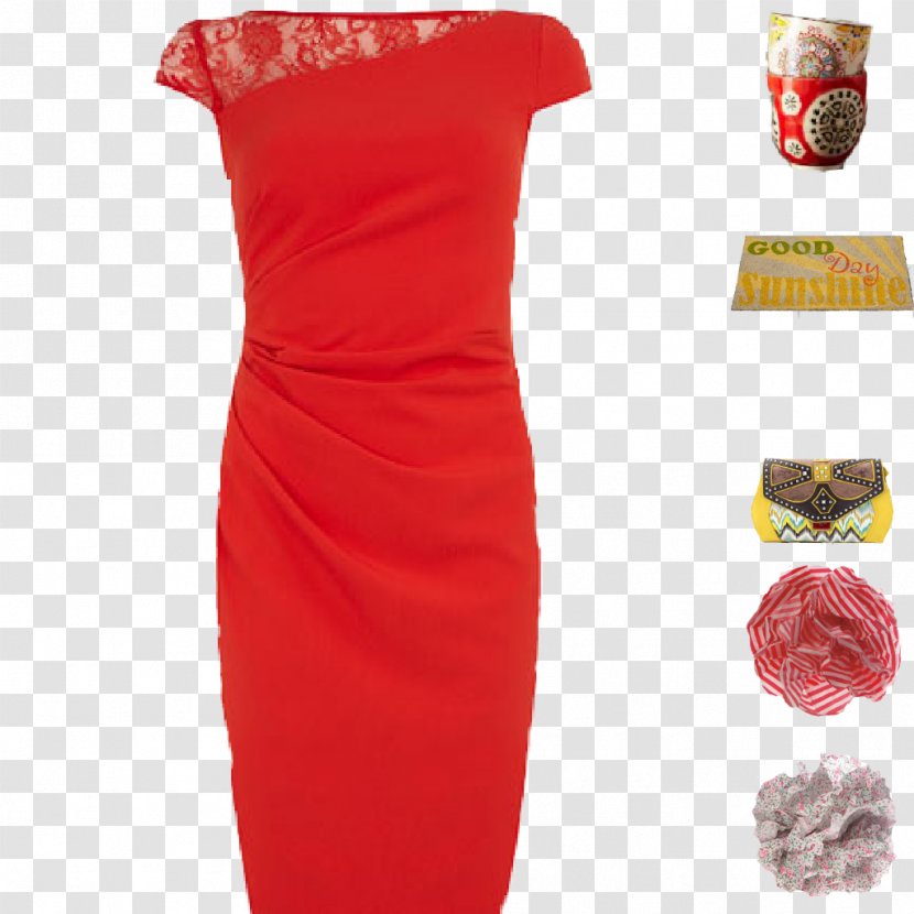 Shoulder Cocktail Dress - Sleeve Transparent PNG