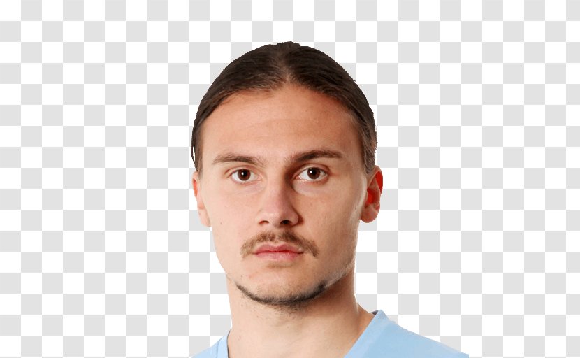 Erik Johansson Sweden National Football Team Malmö FF Player - Face Transparent PNG