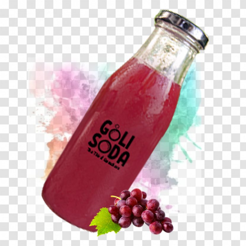 Goli Soda Coconut Water Drink Bottle Grape - Frozen Juice Bar Transparent PNG