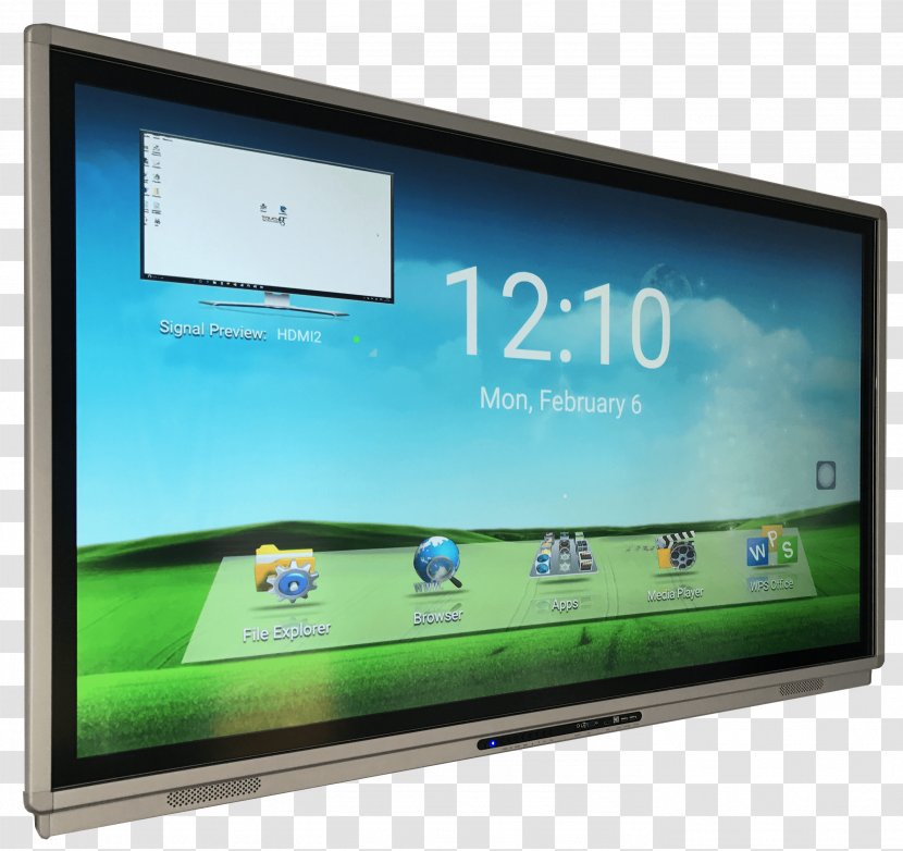 LED-backlit LCD Computer Monitors Television Set Light-emitting Diode LED Display Transparent PNG