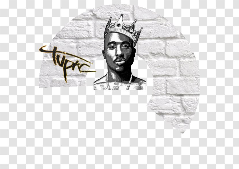 The Notorious B.I.G. T-shirt White Musician Clothing - Tupac Transparent PNG